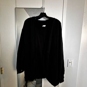 All in Motion | open fleece cardigan